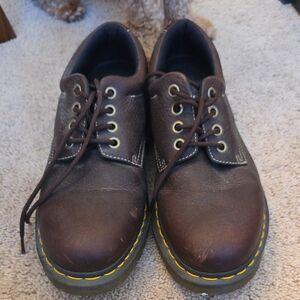 Dr. Martens Dark Brown Leather Oxfords